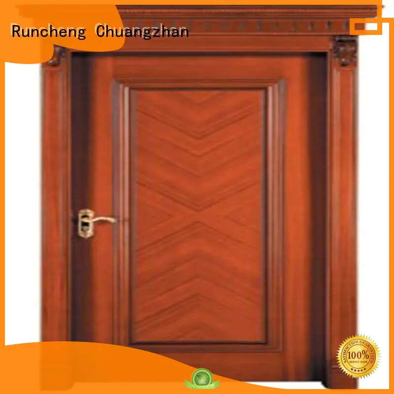 Runcheng Chuangzhan novel solid steel front door wholesale for homes