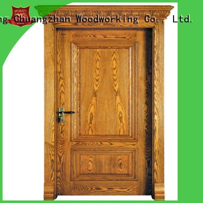 kitchen door bathroom Runcheng Woodworking oak veneer interior doors