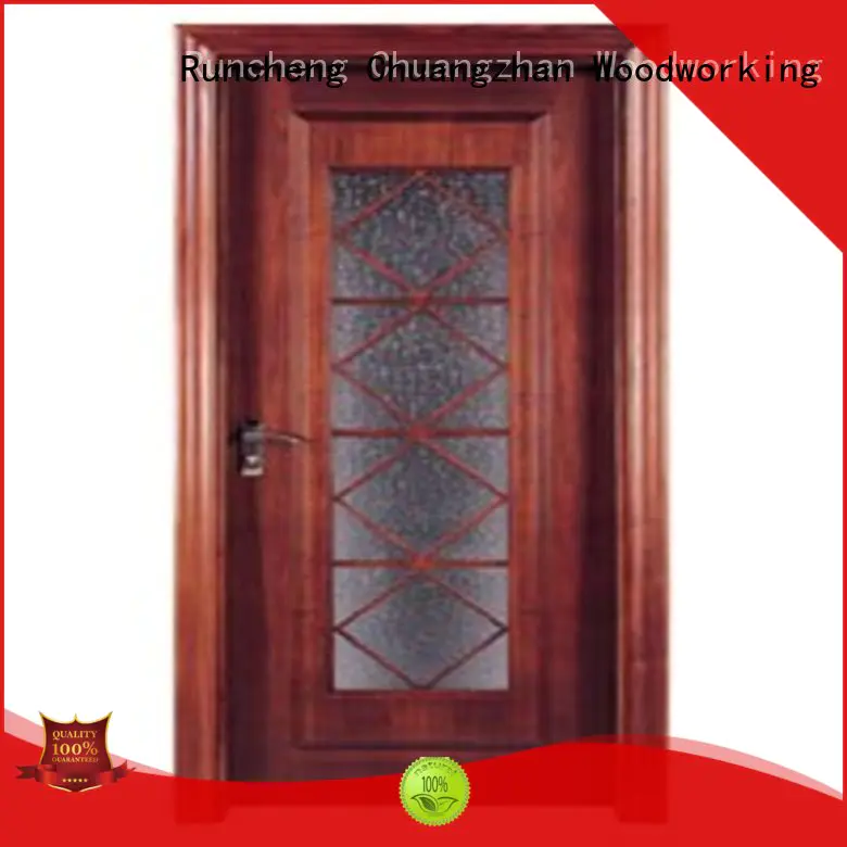 Runcheng Chuangzhan durability white glazed interior doors Supply for villas