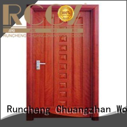 Hot wooden flush door door Runcheng Woodworking Brand