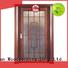 Runcheng Woodworking Brand door durable wooden double glazed doors manufacture