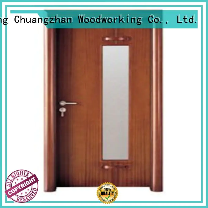 Runcheng Woodworking Brand durable door glazed hardwood glazed internal doors glazed