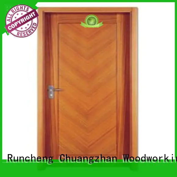 Runcheng Chuangzhan design wooden flush door series for hotels