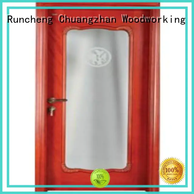 Runcheng Chuangzhan wood double glazed doors Suppliers for hotels