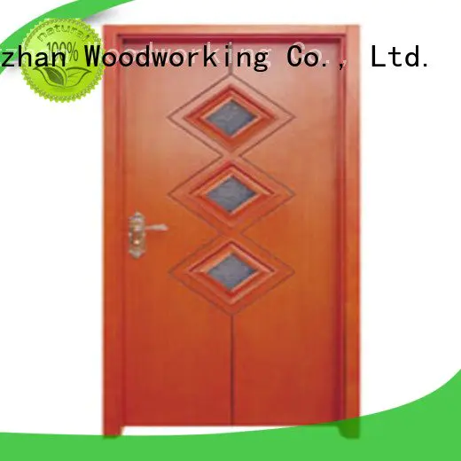 Runcheng Woodworking Brand door glazed glazed wooden glazed front doors