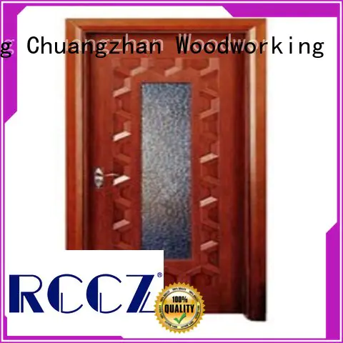 Runcheng Chuangzhan consummate wooden double glazed doors supplier for villas