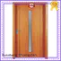 Runcheng Chuangzhan flush wood doors solid core design for hotels