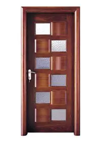 door wooden double glazed doors Runcheng Woodworking wooden glazed front doors
