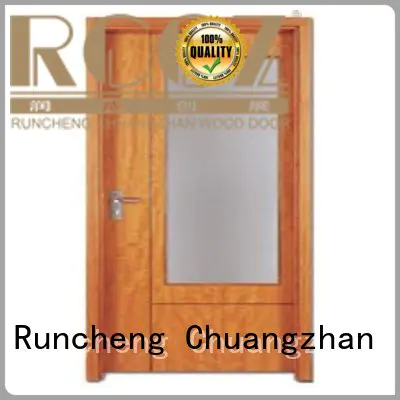 pine wood flush door manufacturer popular for indoor Runcheng Chuangzhan