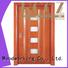 Runcheng Woodworking Brand x0214 wooden glazed front doors x0093 x0114