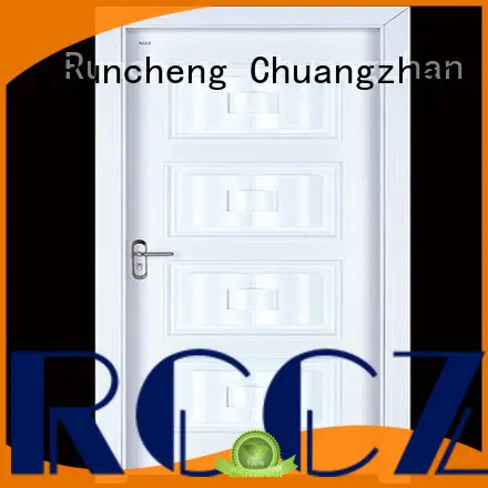 Runcheng Chuangzhan safe interior wooden door with solid wood supplier for indoor
