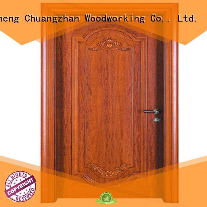 wooden door Runcheng Woodworking cheap wooden front doors