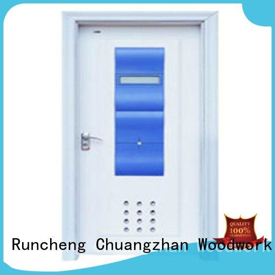 composite interior doors x0222 solid wood bathroom doors d0072 Runcheng Woodworking