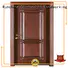 Runcheng Woodworking Brand wooden door cheap wooden front doors durable