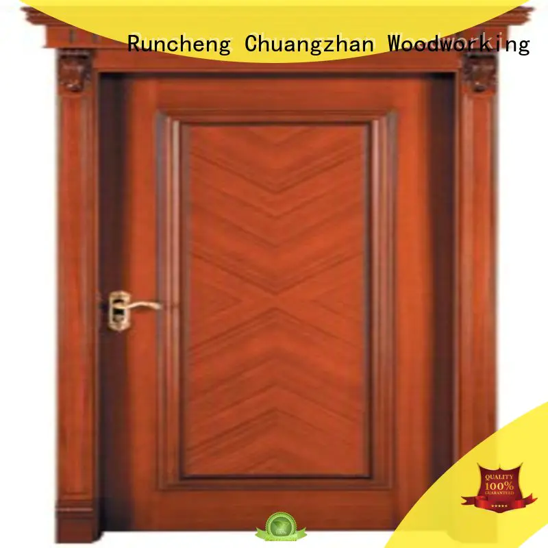 Runcheng Chuangzhan door solid steel front door supplier for indoor