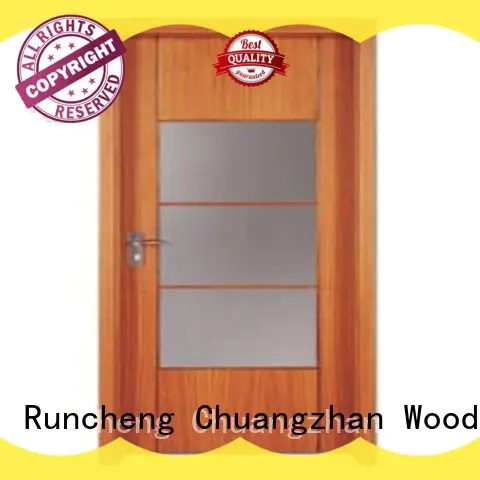 Runcheng Chuangzhan popular flush wood door manufacturers series for offices