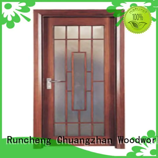 x0134 x0283 x0133 wooden glazed front doors Runcheng Woodworking
