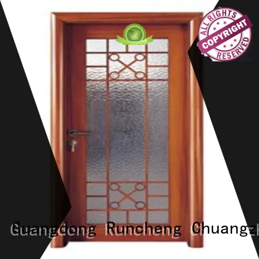 Runcheng Chuangzhan glazed wooden double glazed doors for business for homes