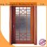 Runcheng Woodworking Brand x0223 wooden glazed front doors x0253 l0084