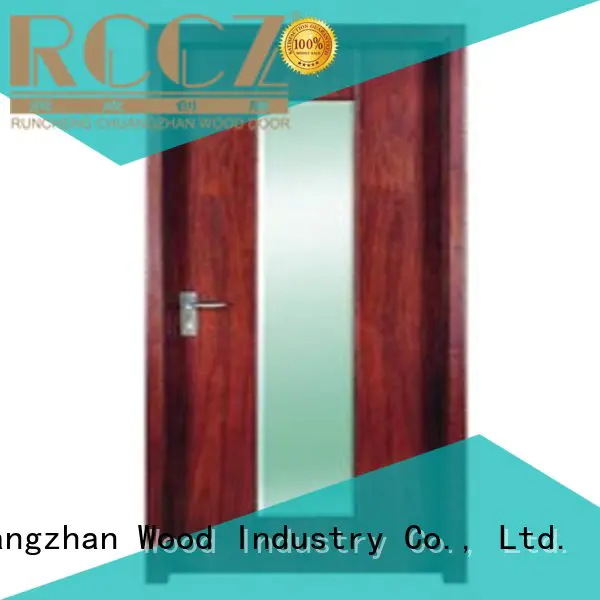 plywood flush internal doors durable flush hot selling Runcheng Chuangzhan Brand wooden flush door