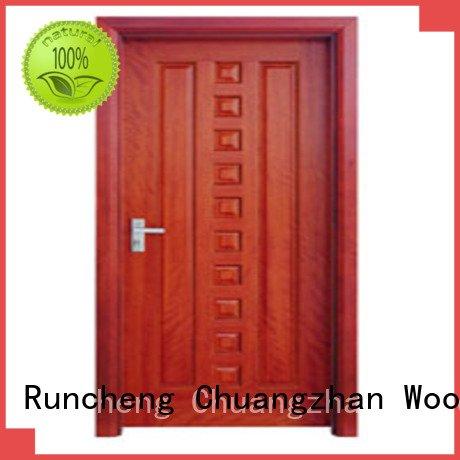door flush flush Runcheng Woodworking flush mdf interior wooden door