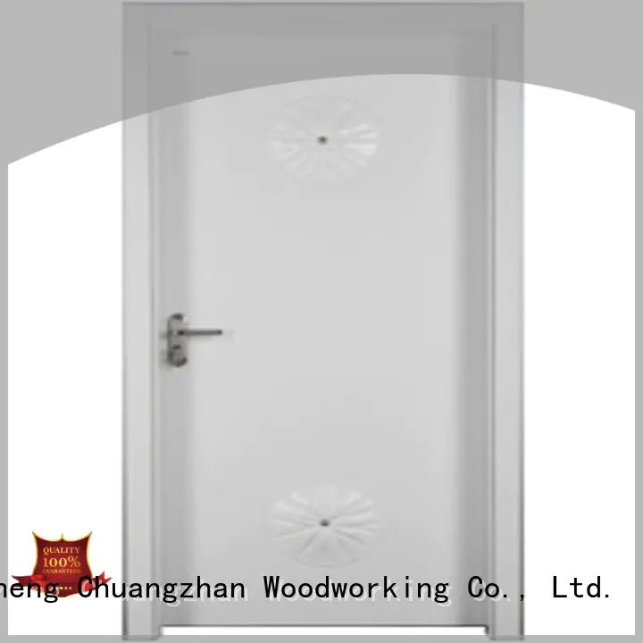 bedroom door designs in wood door s011 Runcheng Woodworking Brand