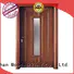 Runcheng Woodworking Brand door glazed glazed wooden double glazed doors