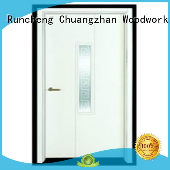 Runcheng Woodworking Brand door hot selling custom flush mdf interior wooden door