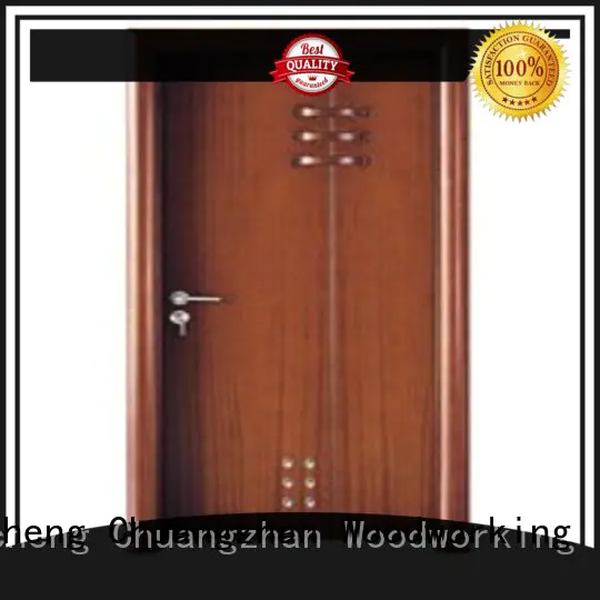 Runcheng Chuangzhan attractive wooden bathroom door supplier for indoor