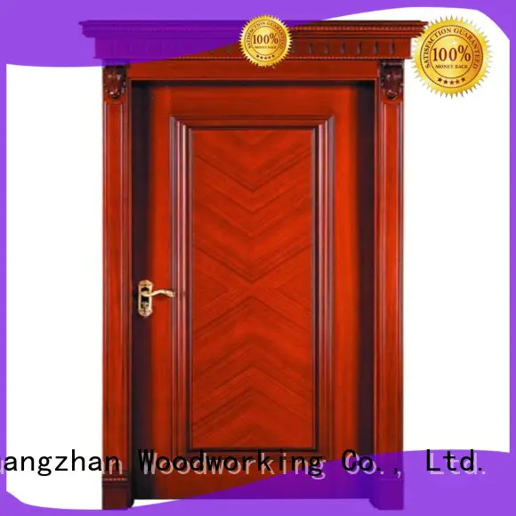 kitchen wood veneer door bedroom bathroom Runcheng Woodworking company