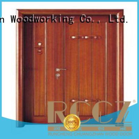 Wholesale double interior double doors Runcheng Woodworking Brand