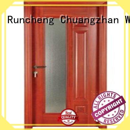 Wholesale pure wooden double glazed windows Runcheng Woodworking Brand