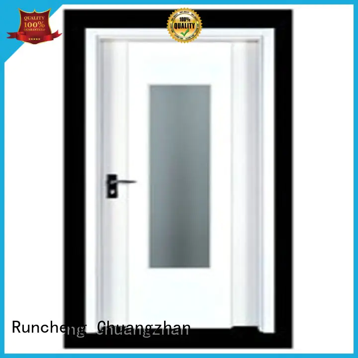 Runcheng Chuangzhan popular pine wood flush door manufacturer supplier for offices
