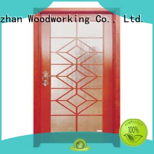 glazed door hardwood glazed internal doors durable durable Runcheng Woodworking Brand