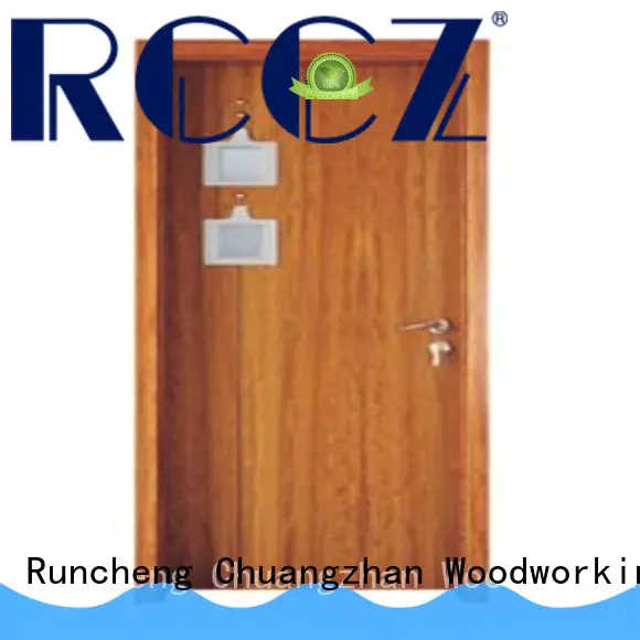 Runcheng Chuangzhan high-grade white glazed interior doors company for homes