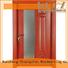Runcheng Woodworking Brand door wood wooden glazed front doors solid s0073