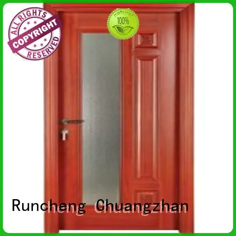high-grade glazed wood door pure Suppliers for hotels