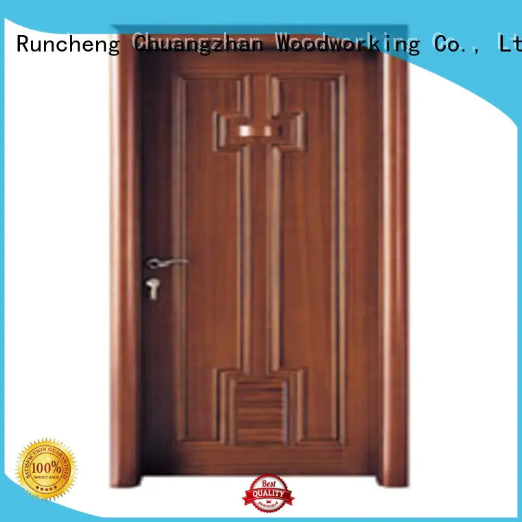 Runcheng Woodworking solid wood bathroom doors bathroom door door door