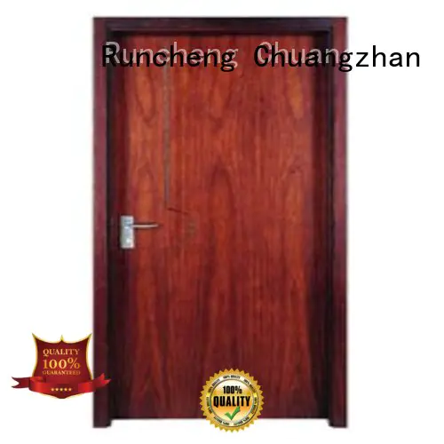 Runcheng Chuangzhan modern wooden flush door price supplier for offices