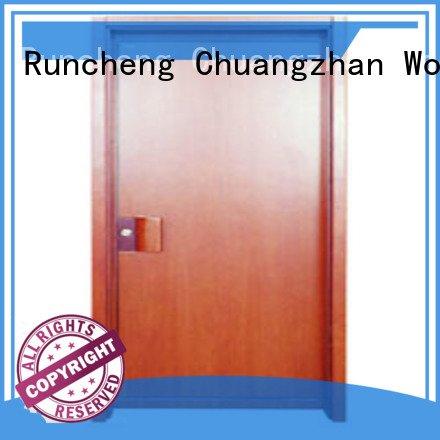 Hot flush mdf interior wooden door flush wooden flush door door Runcheng Woodworking door flush
