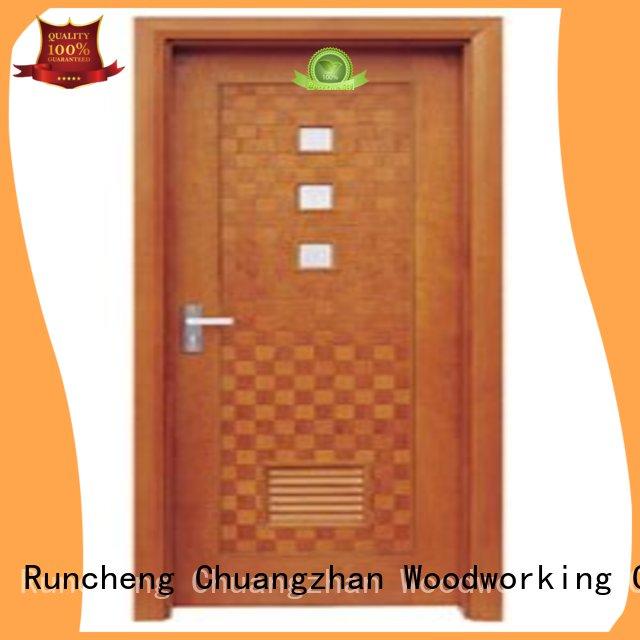 Custom hot selling durable wooden flush door Runcheng Woodworking door