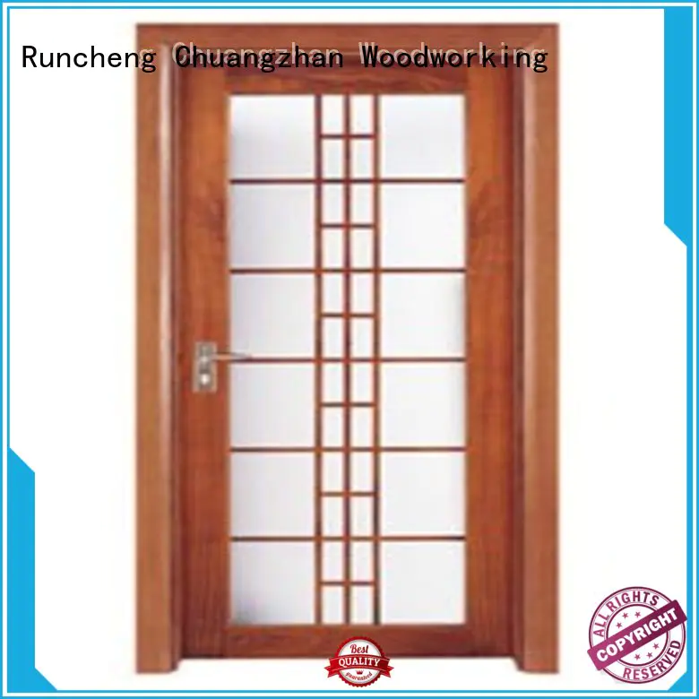 Runcheng Chuangzhan attractive white glazed interior doors for business for offices