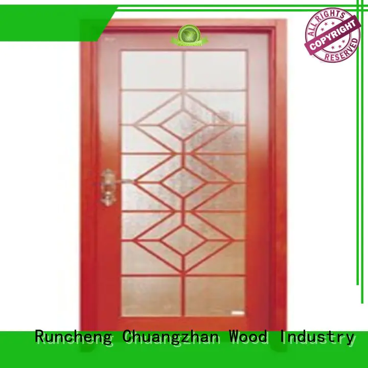 Runcheng Chuangzhan eco-friendly white glazed interior doors supplier for indoor