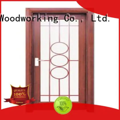 Runcheng Chuangzhan door wooden double glazed doors supplier for offices