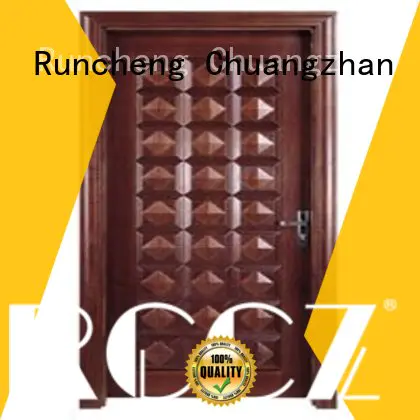 Runcheng Chuangzhan eco-friendly steel bedroom door series for hotels
