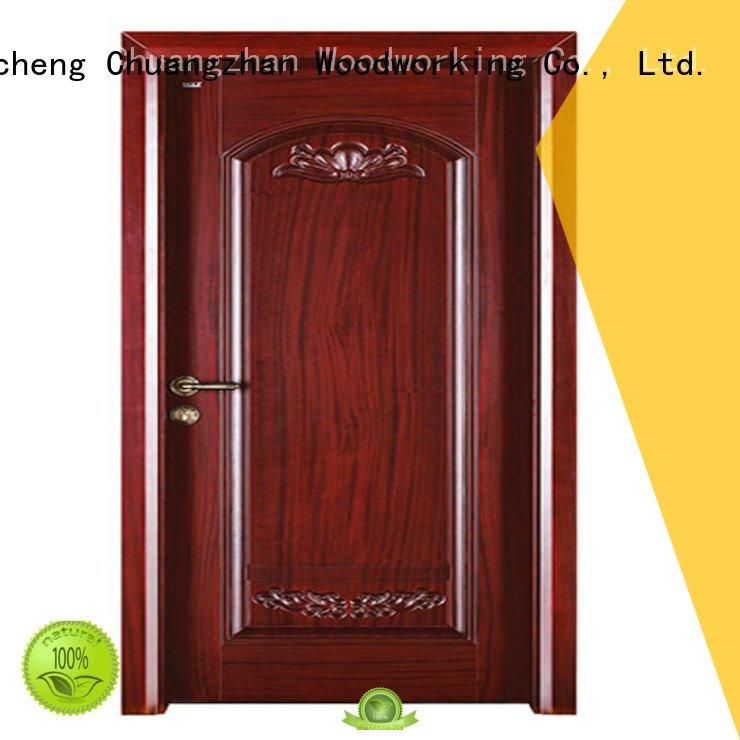 wooden door OEM interior wooden door with solid wood
