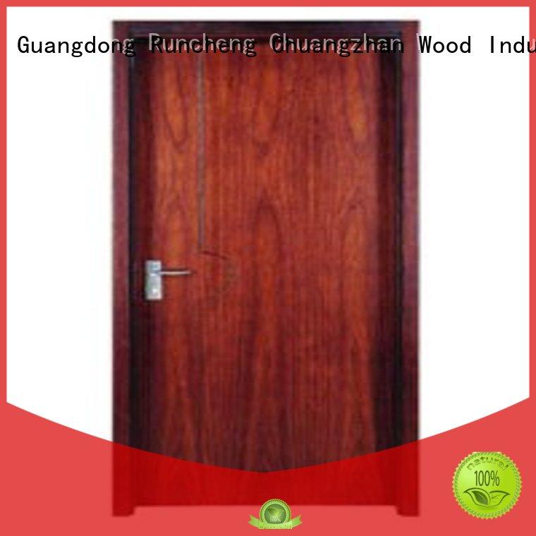 durable flush Runcheng Chuangzhan Brand plywood flush internal doors