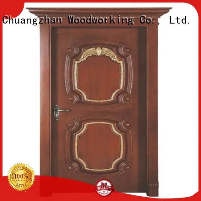 Runcheng Chuangzhan reliable interior wooden door with solid wood manufacturer for villas