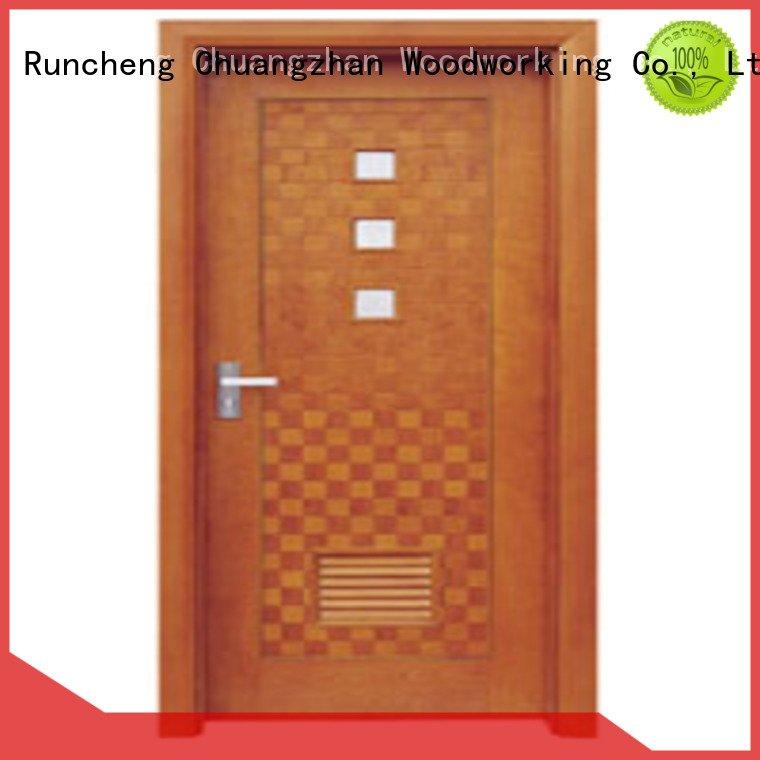 Wholesale pp015 pp003t wooden flush door Runcheng Woodworking Brand