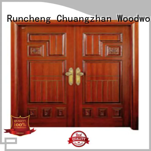 door white double doors double Runcheng Woodworking company